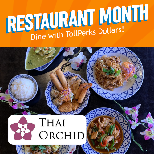Thai Orchid | FREE Heart Shaped Mango & Sticky Rice with Two Entrées | Addison