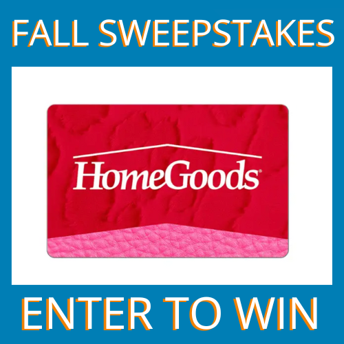 $500 HomeGoods eGift Card | Enter to Win