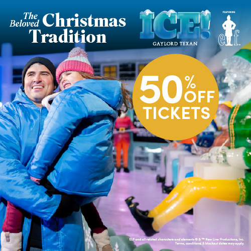 50% OFF ICE! Tickets featuring Elf™