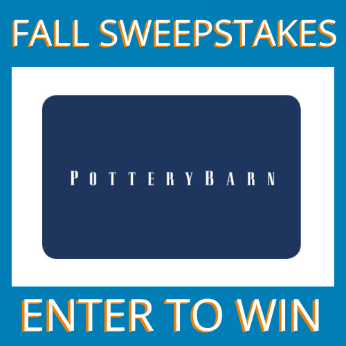 $500 Pottery Barn eGift Card | Enter to Win